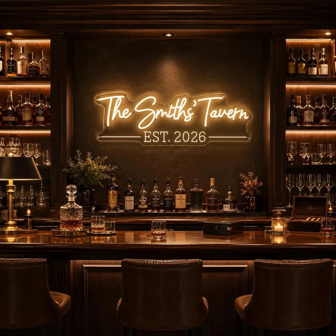 Personalized Home Bar LED Light Neon Sign