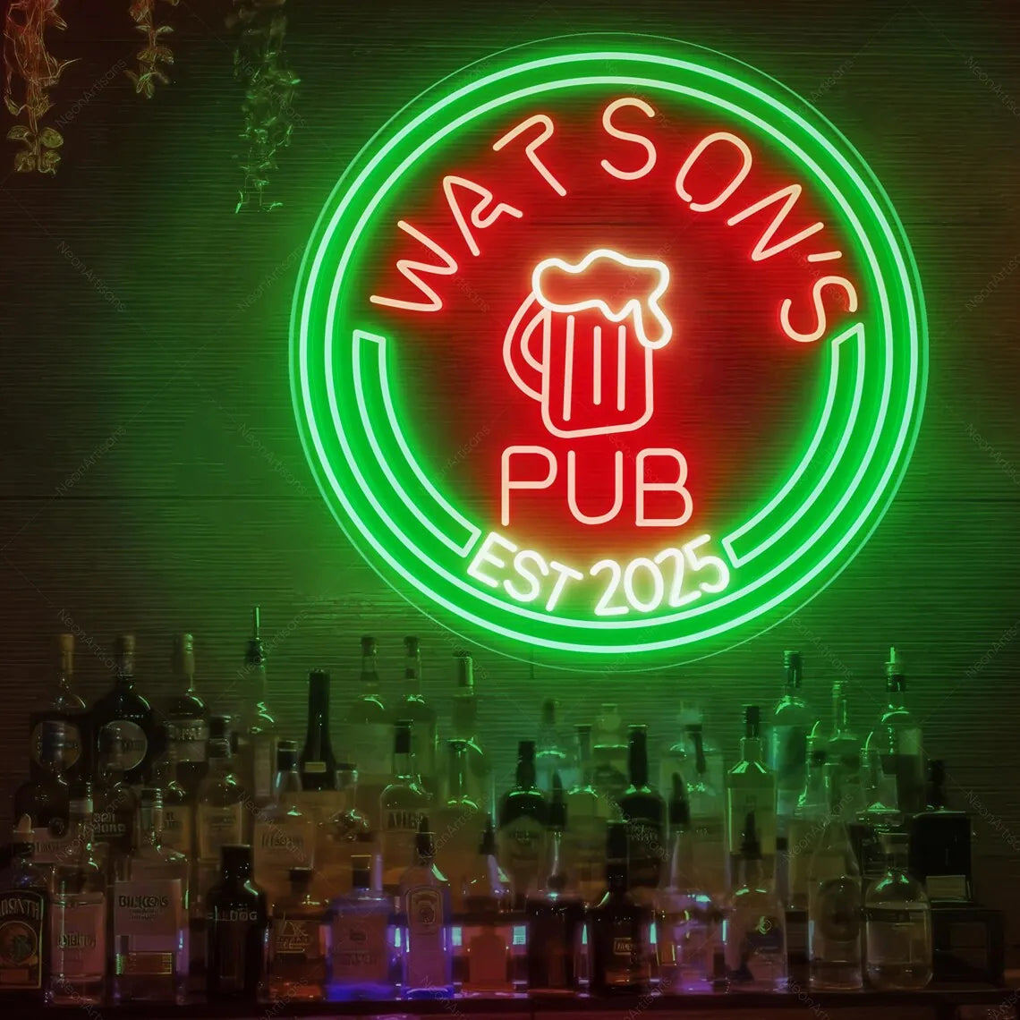 Personalized LED Home Bar Sign Neon Sign