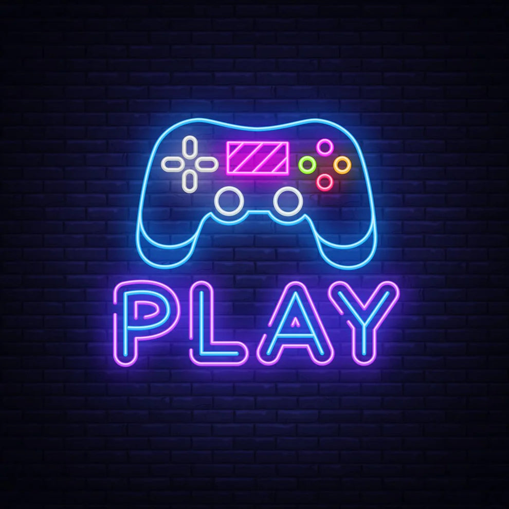 Play Game Neon Sign