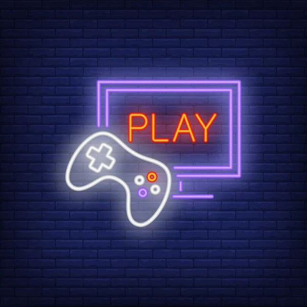 Play Gaming Neon Sign