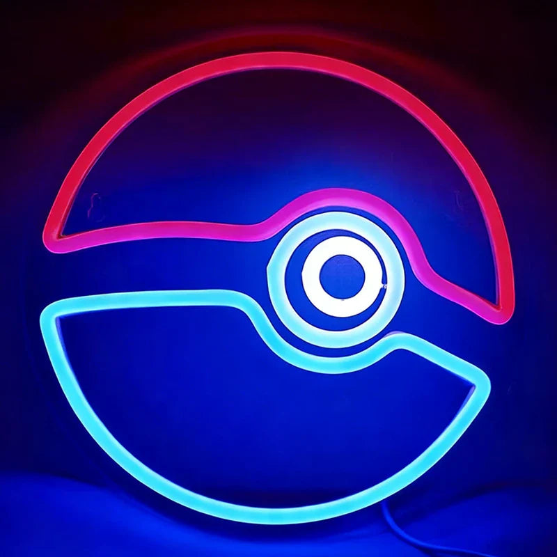 Poke Ball Neon Sign