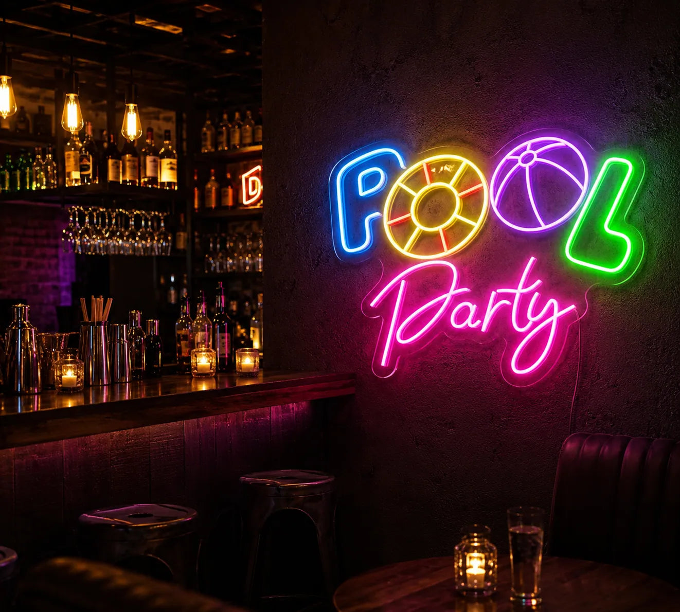 Pool Party Neon Sign