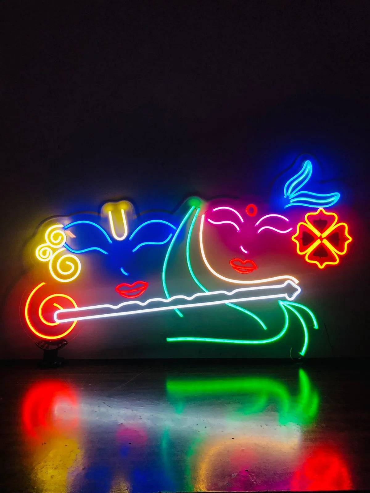 Radha Krishna LED Neon Sign