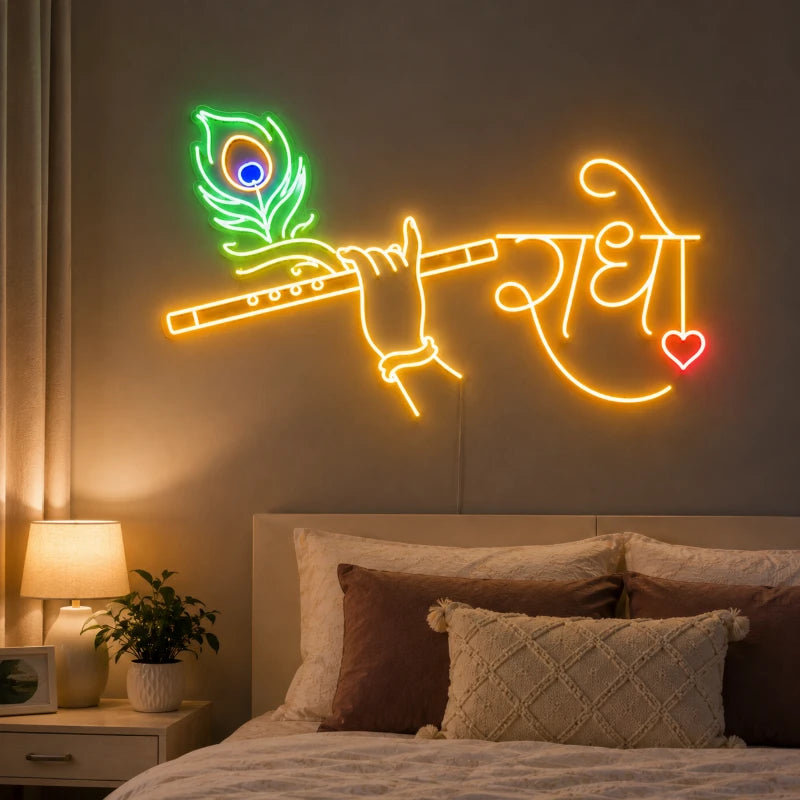 Radhe LED Neon Sign
