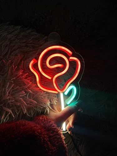Rose LED Neon Sign