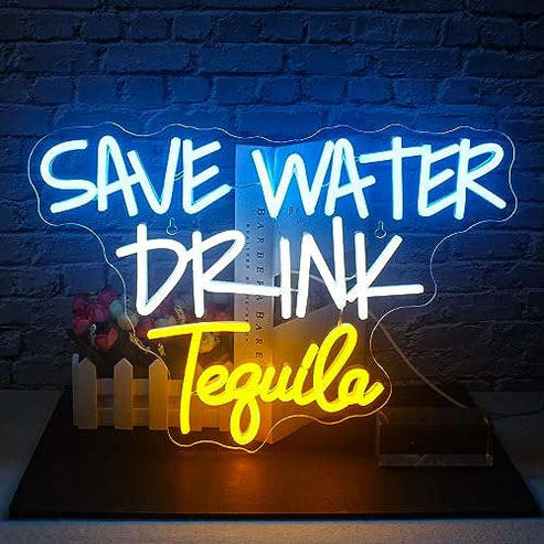 Bar LED Neon Acrylic Lightbox