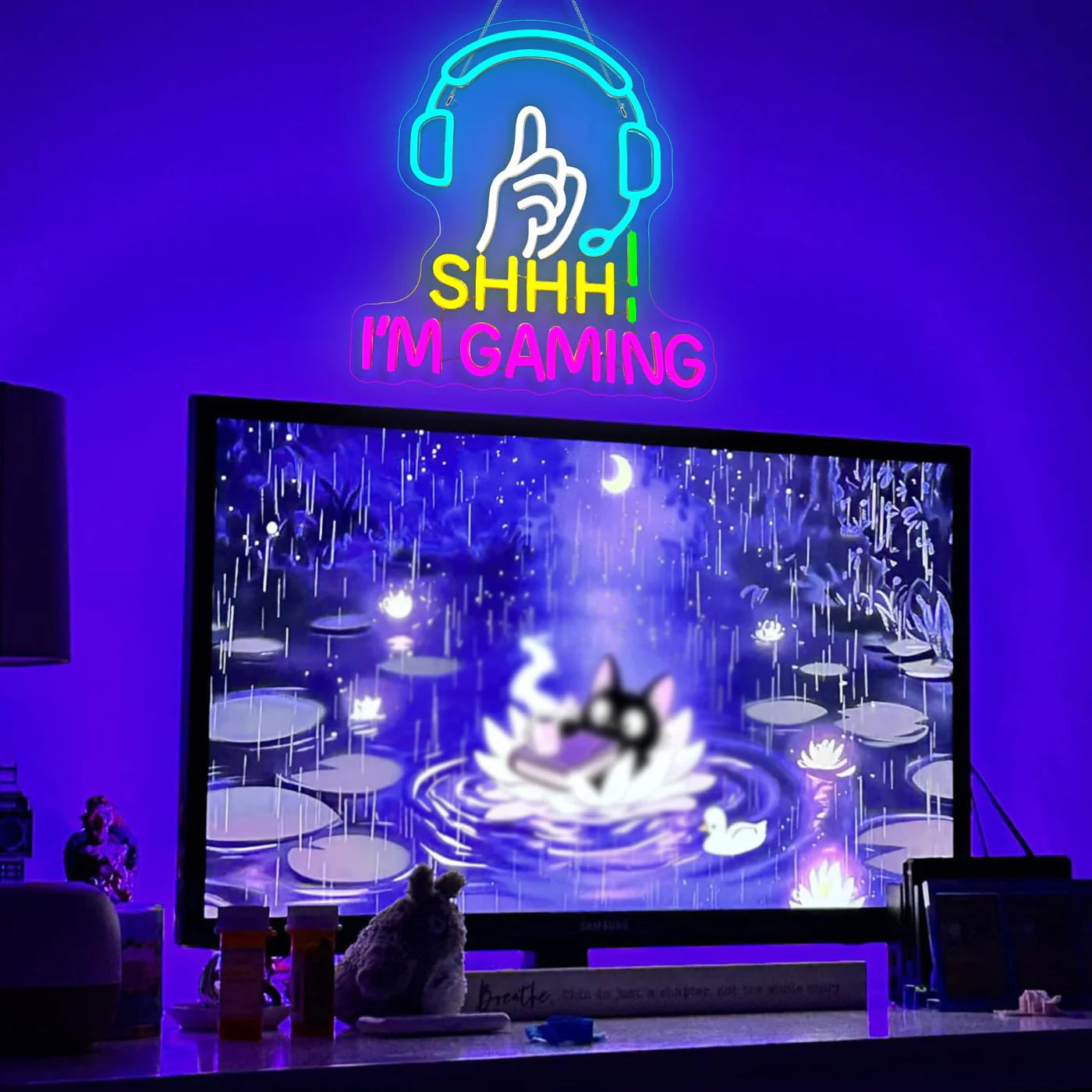 Shhh I'm Gaming Neon Sign