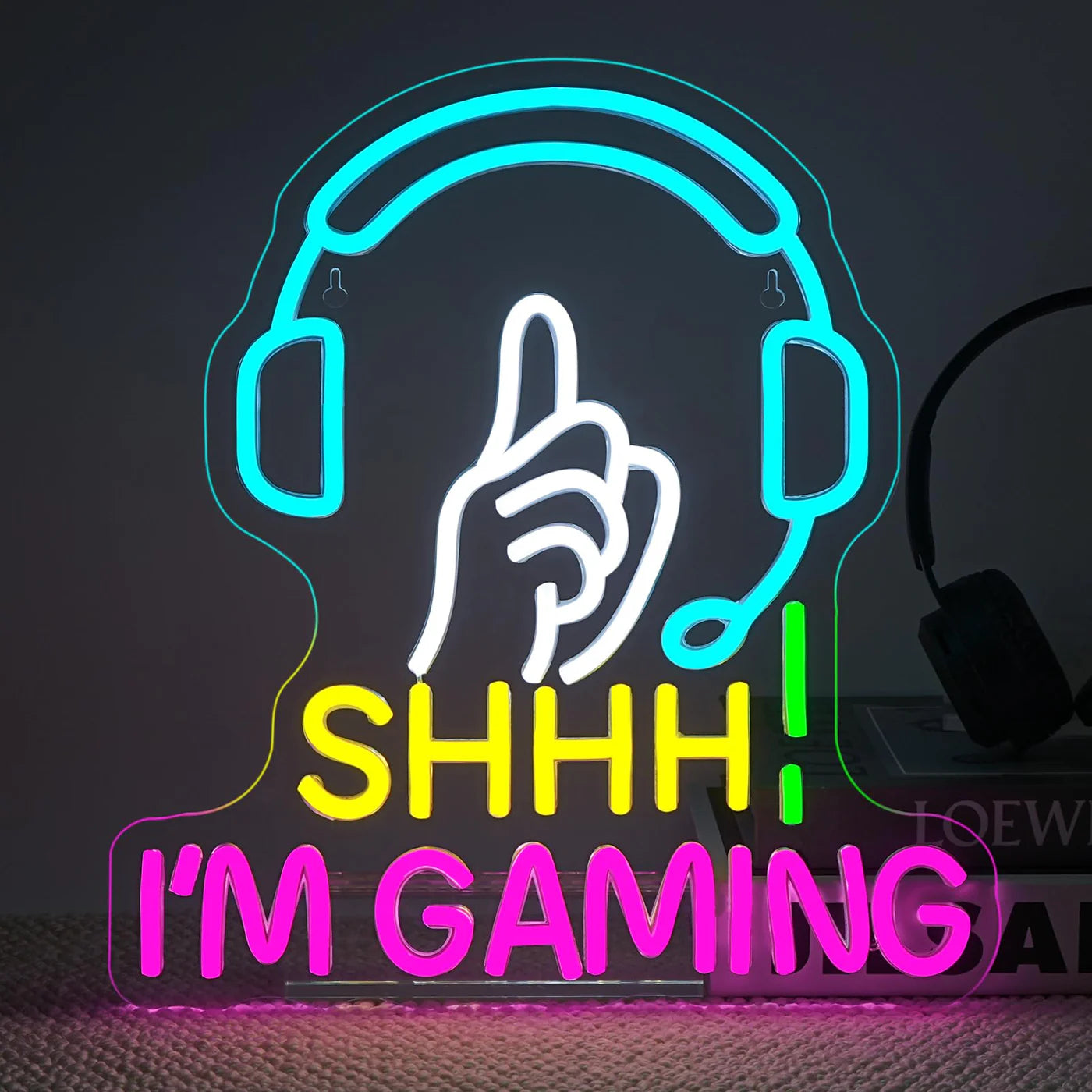 Shhh I'm Gaming Neon Sign