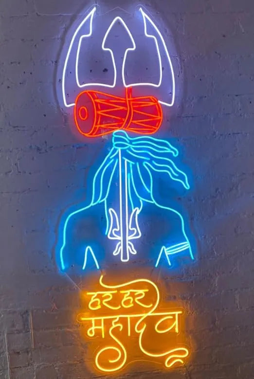 Shiva LED Neon Sign
