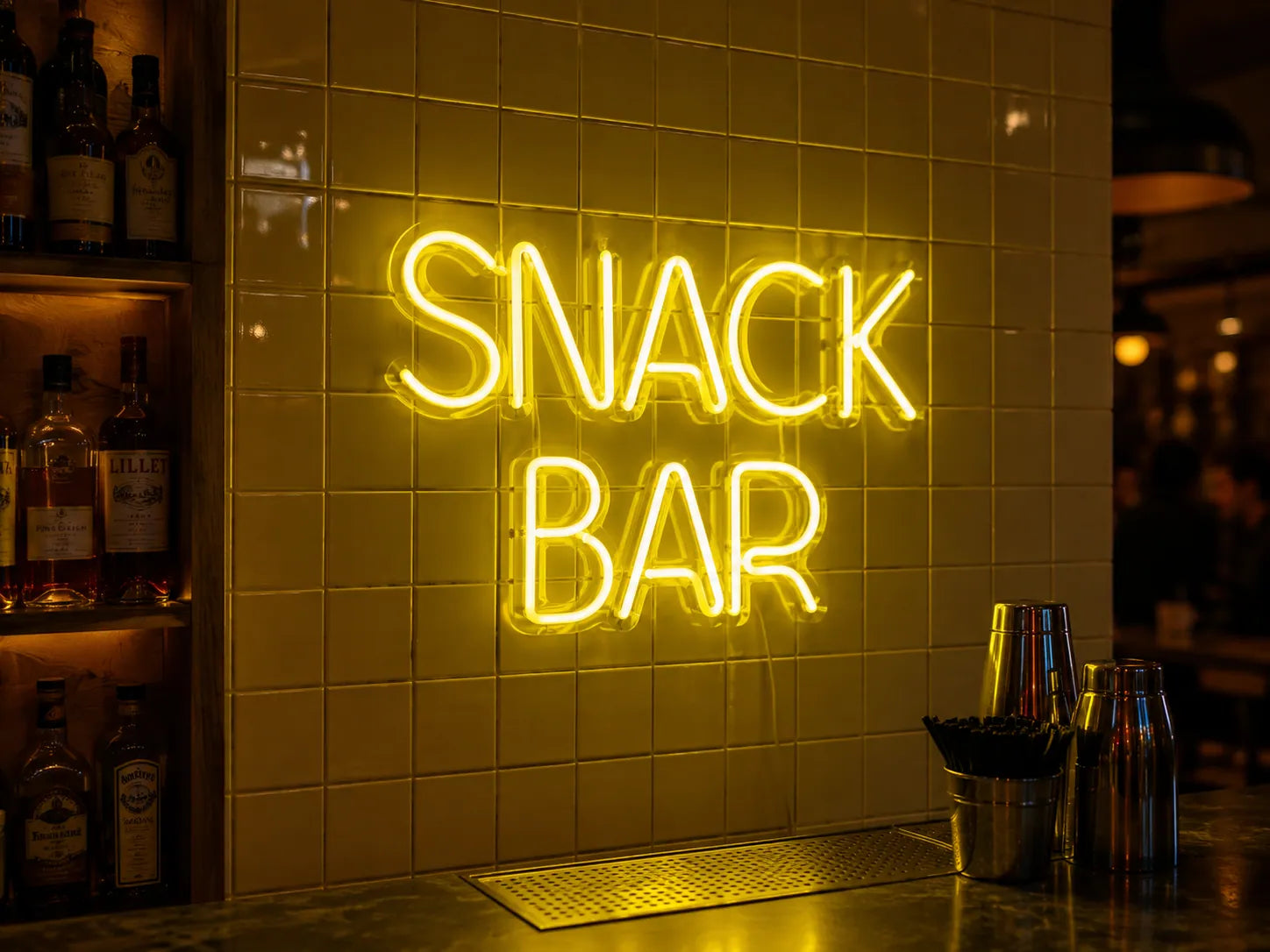 Snack BAR LED Neon Sign
