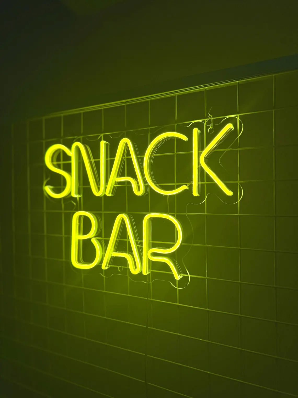 Snack BAR LED Neon Sign