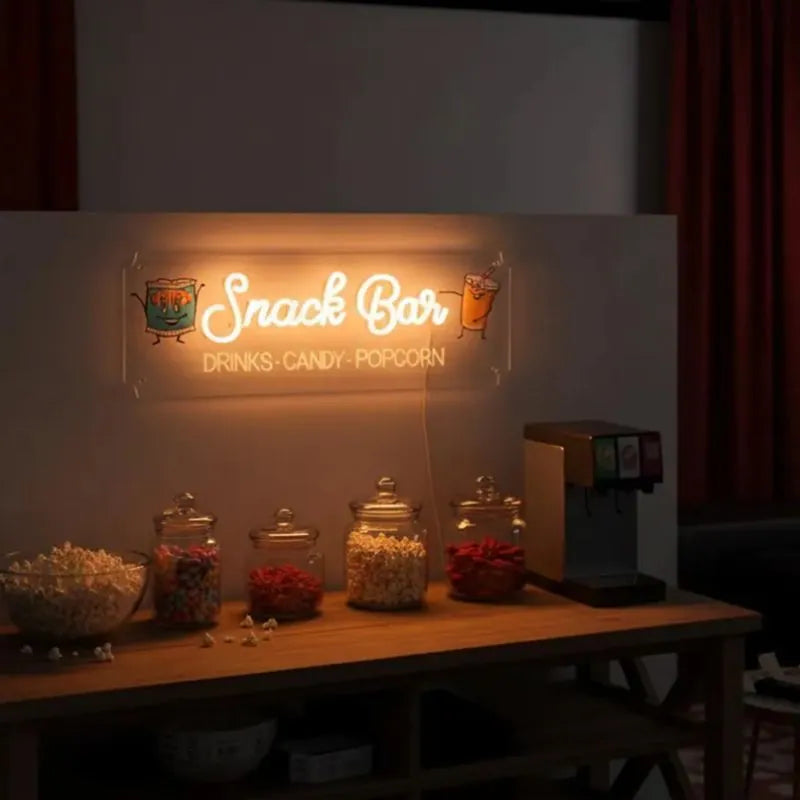 Snack Bar Neon LED Light Neon Sign