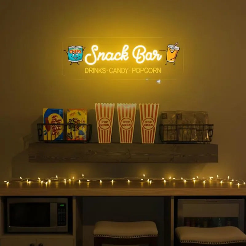 Snack Bar Neon LED Light Neon Sign