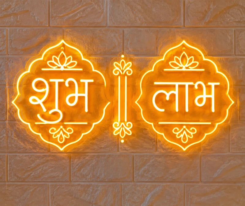 Shubh Labh Neon Sign