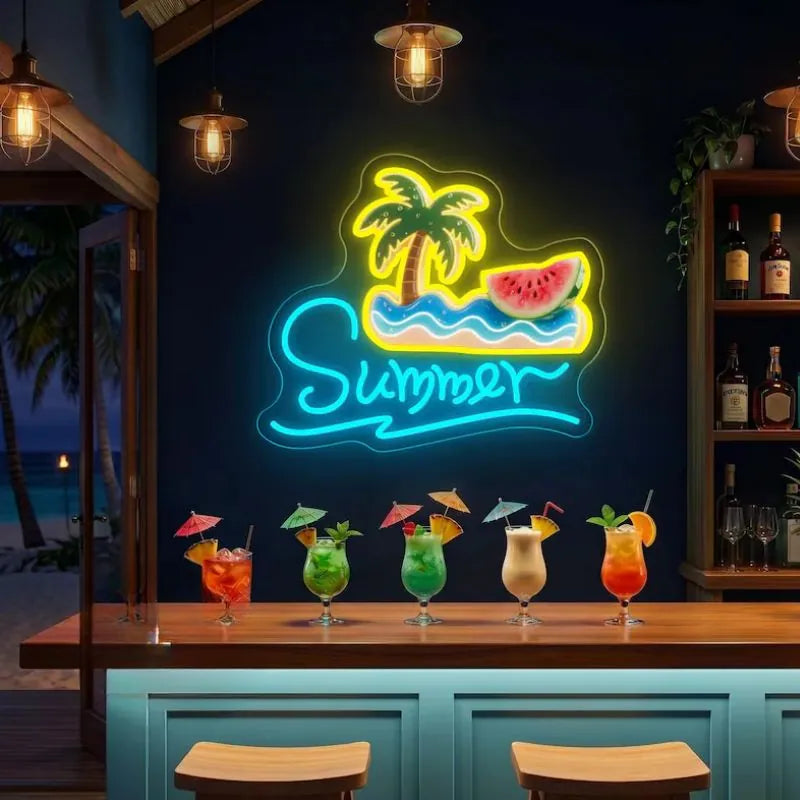 Summer Vibes LED Neon Sign