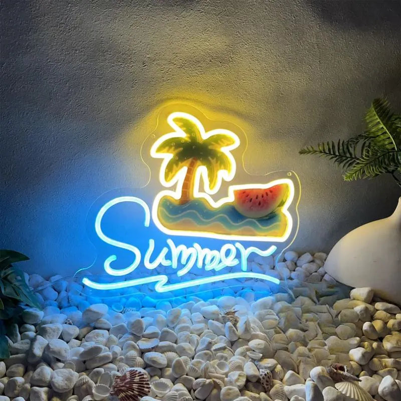 Summer Vibes LED Neon Sign