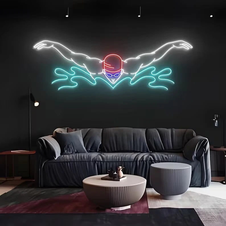 Swimming Neon Light