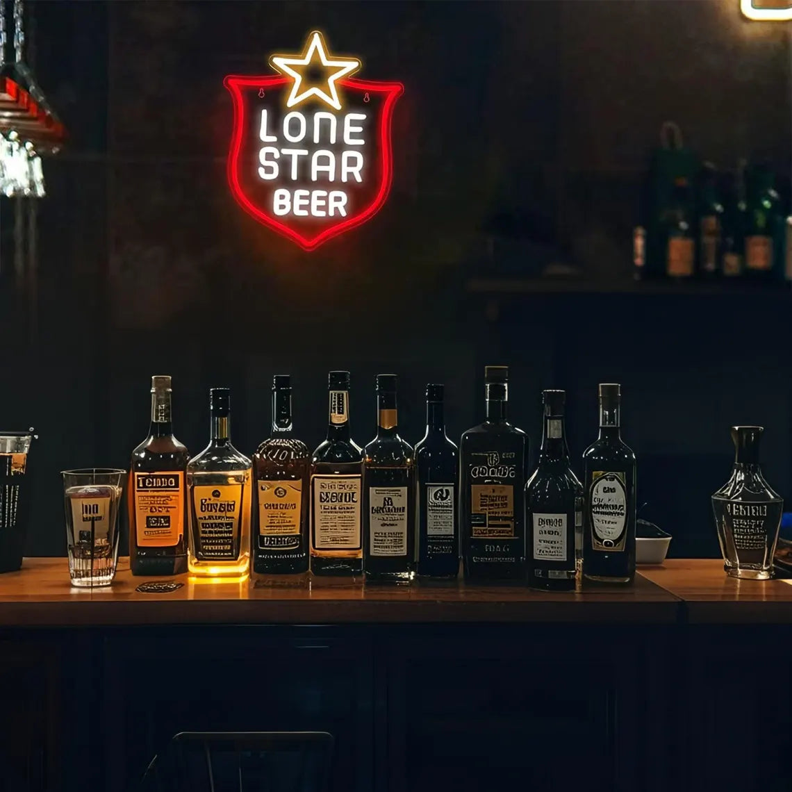 Texas Star Beer Neon Light