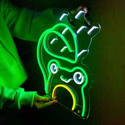 Toad Frog Neon Sign