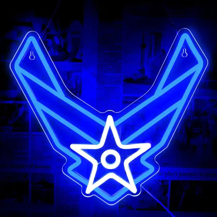 USAF Logo Neon Sign LED Light