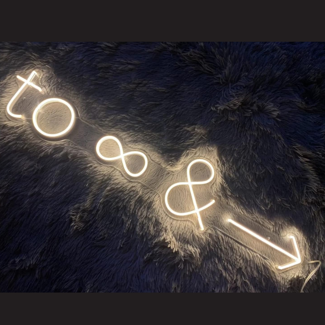 To Infinity and Beyond Neon Sign