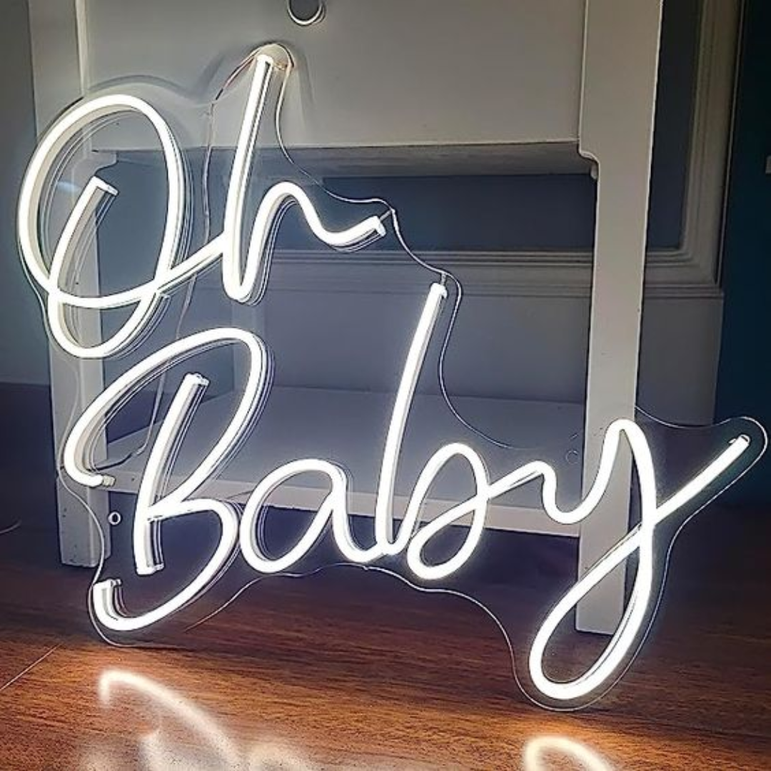 Oh Baby Neon Sign