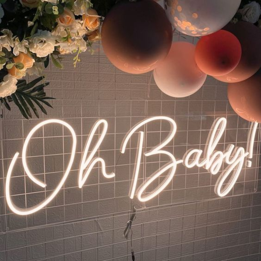 Oh Baby Neon Sign