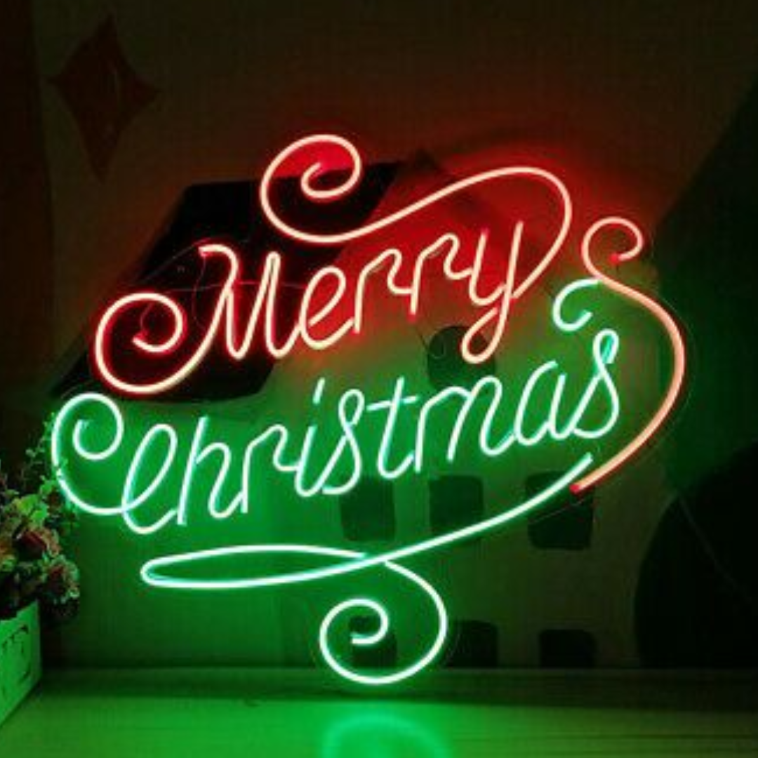 Merry Christmas Neon Lights