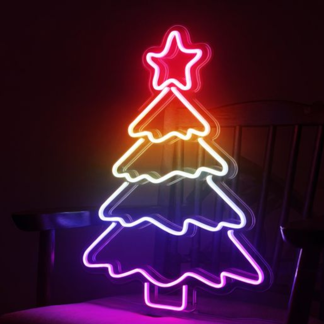 Christmas Tree Neon Sign - Neon Mantra