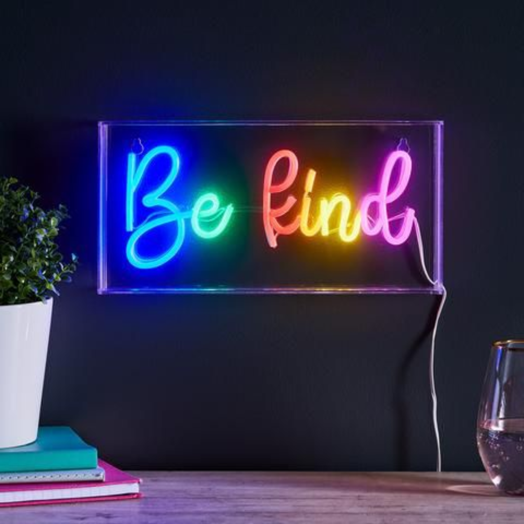 Be Kind Neon Sign