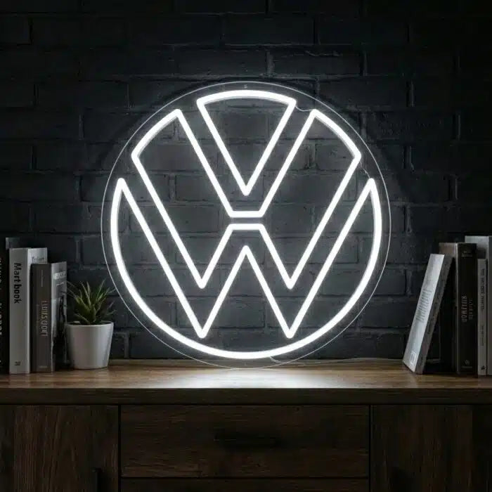 Volkswagen Logo Neon Sign LED Light