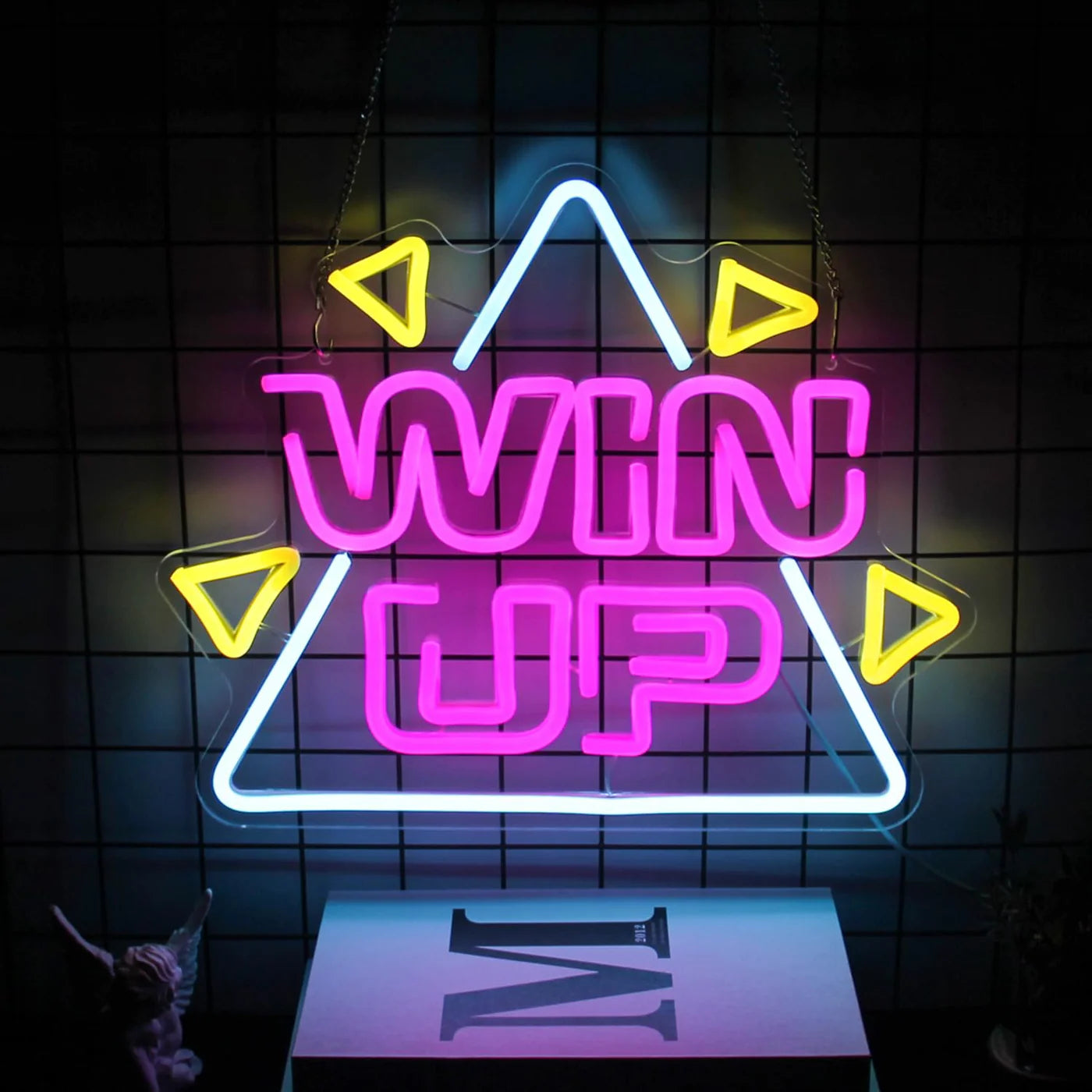 Win Up Neon Sign For Wall Decor Game LED