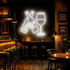 Wine Glass Bottle LED Neon Light