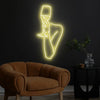 Wine In Hand Neon Sign