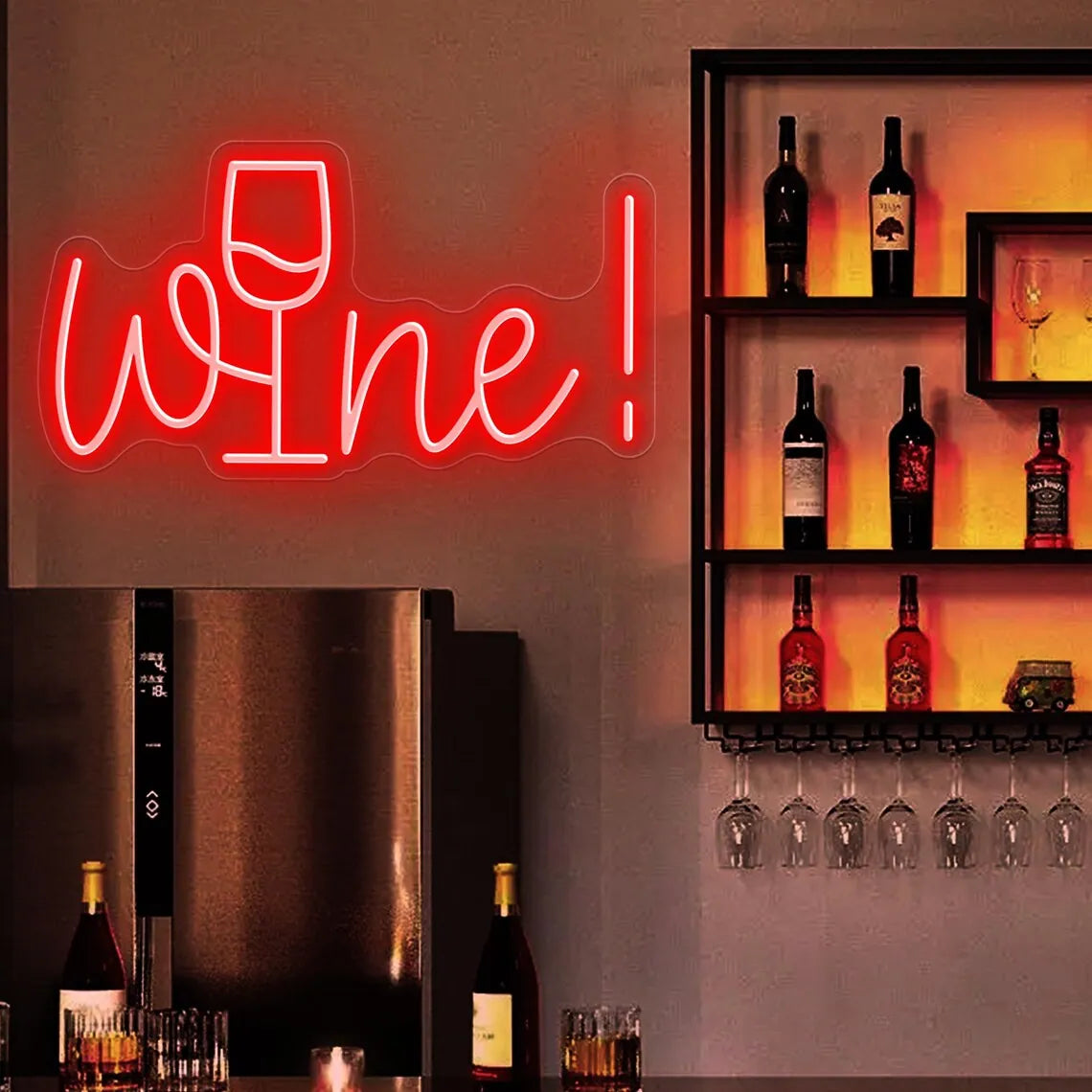 Wine Neon Sign