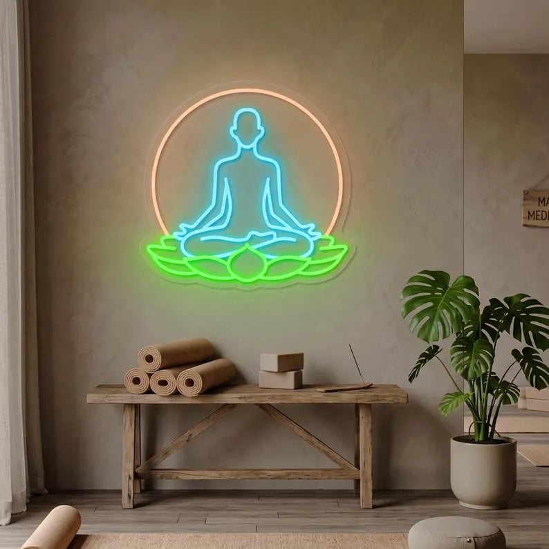 Yoga Neon Sign LED Light