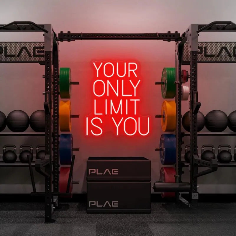 Your Only Limit Is You Neon LED Sign