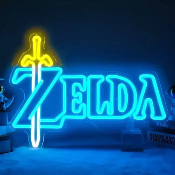 Zelda Logo Neon Sign LED Light