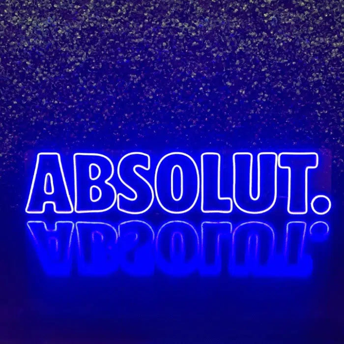 Absolut Logo Neon Sign LED Light