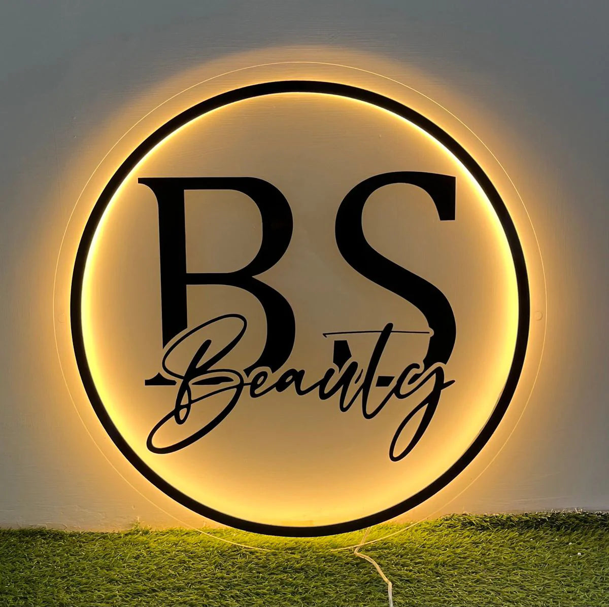 Acrylic BS Beauty Solution LED Name