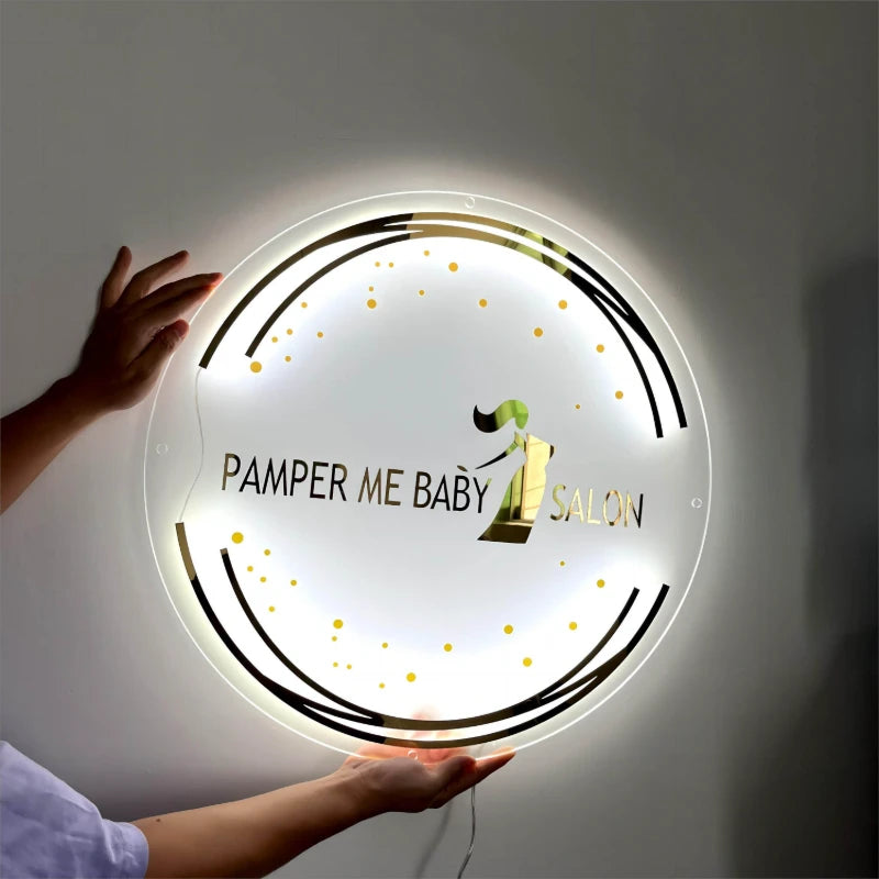 Acrylic Business Sign Logo