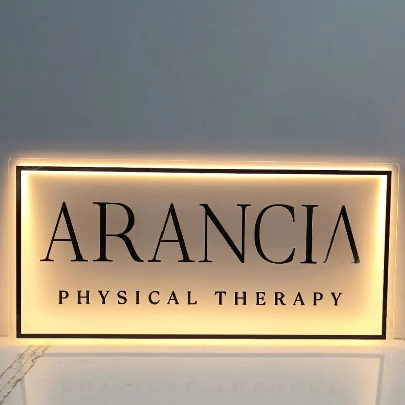 Acrylic Custom LED Backlit Acrylic Sign