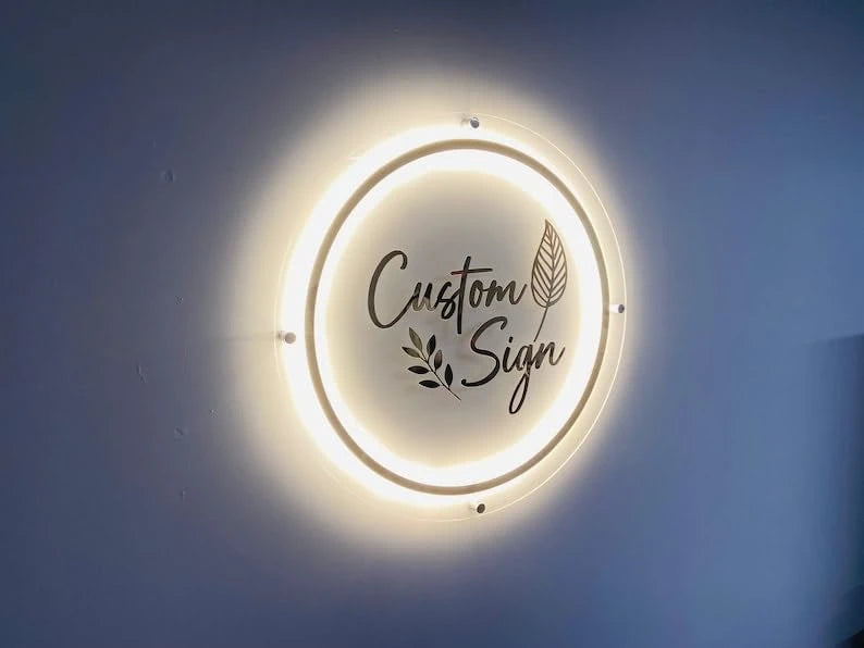 Acrylic Custom Sign Logo