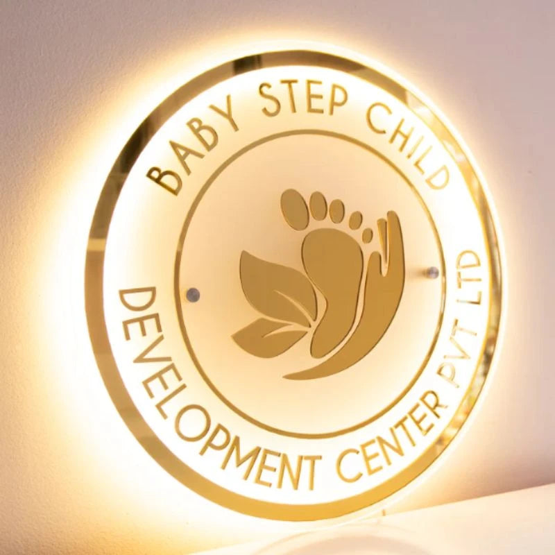 Acrylic Development Logo Sign