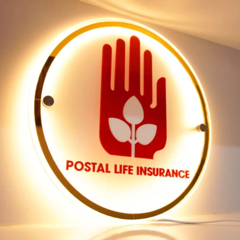 Acrylic Insurance Logo Sign