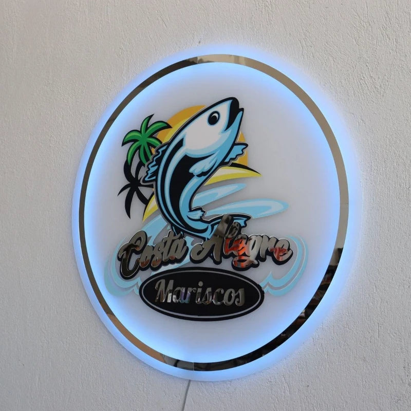 Acrylic San Jose California Logo Sign