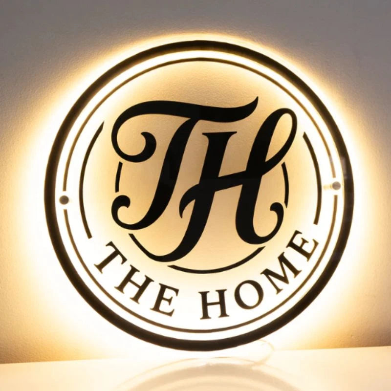 Acrylic the Home Logo Sign