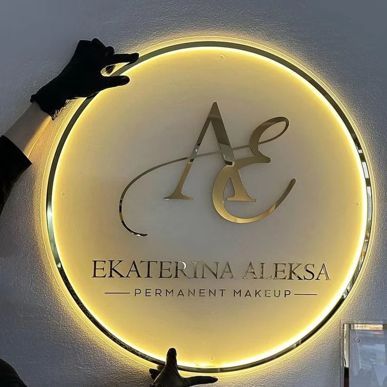 Acrylic Wall Shop Signage Sign