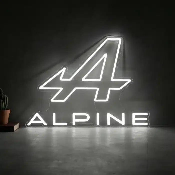 Alpine Logo Neon Sign LED Light
