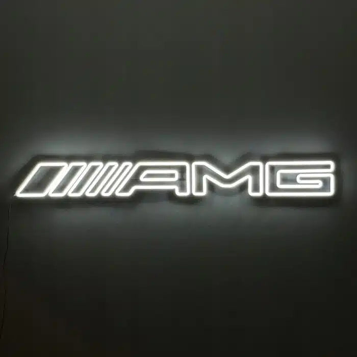 AMG Logo Neon Sign LED Light